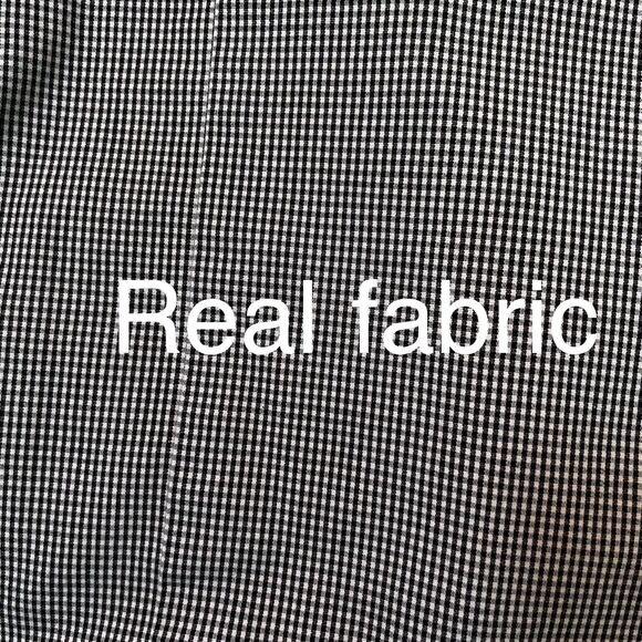 J Crew Women's Black and White Plaid Blouse Top SZ/ M - Picture 13 of 16